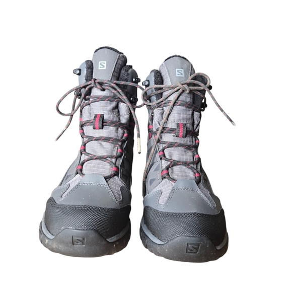 Salomon Clima Chalten TS CS WP Womens Insulated Winter Snow Boots Size 5 - Picture 2 of 13